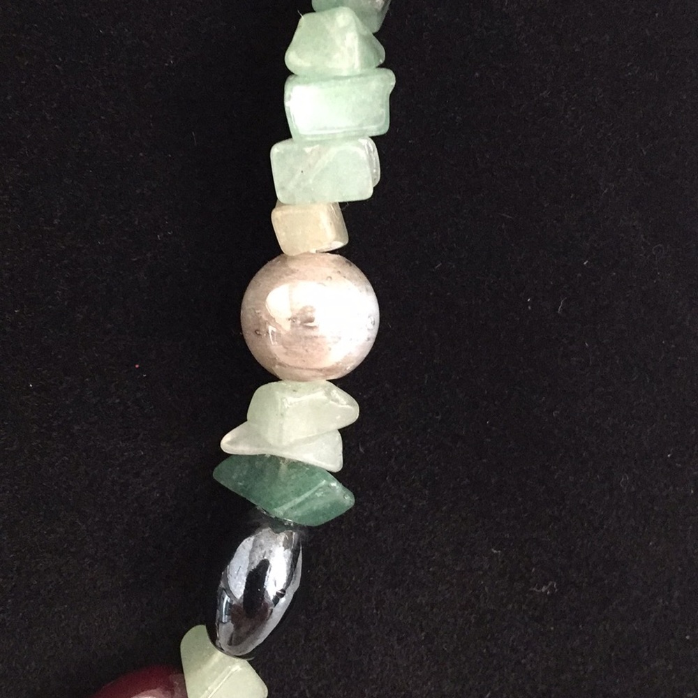 Vintage Handcrafted Repurposed Pendant Necklace - Picture 7 of 7